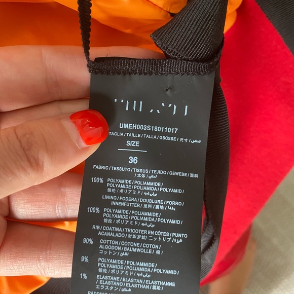 Unravel red bomber size 36 - Picture 3 of 4